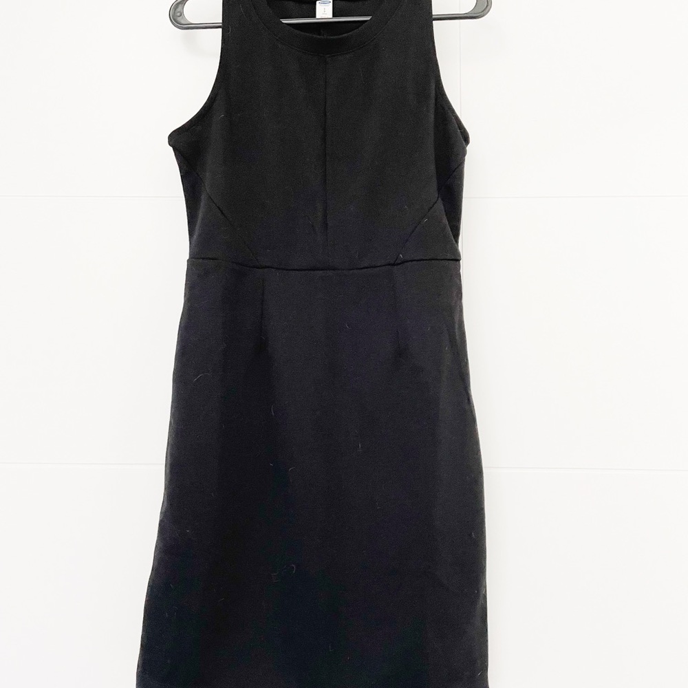 Old Navy Black Sleeveless Suiting Dress size S Petite